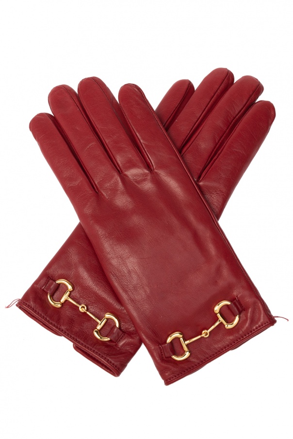 Gucci Leather gloves Women's Accessories Vitkac